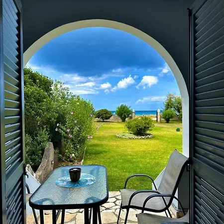Villa Angela, Seafront Apartments, Almiros Beach Exterior photo